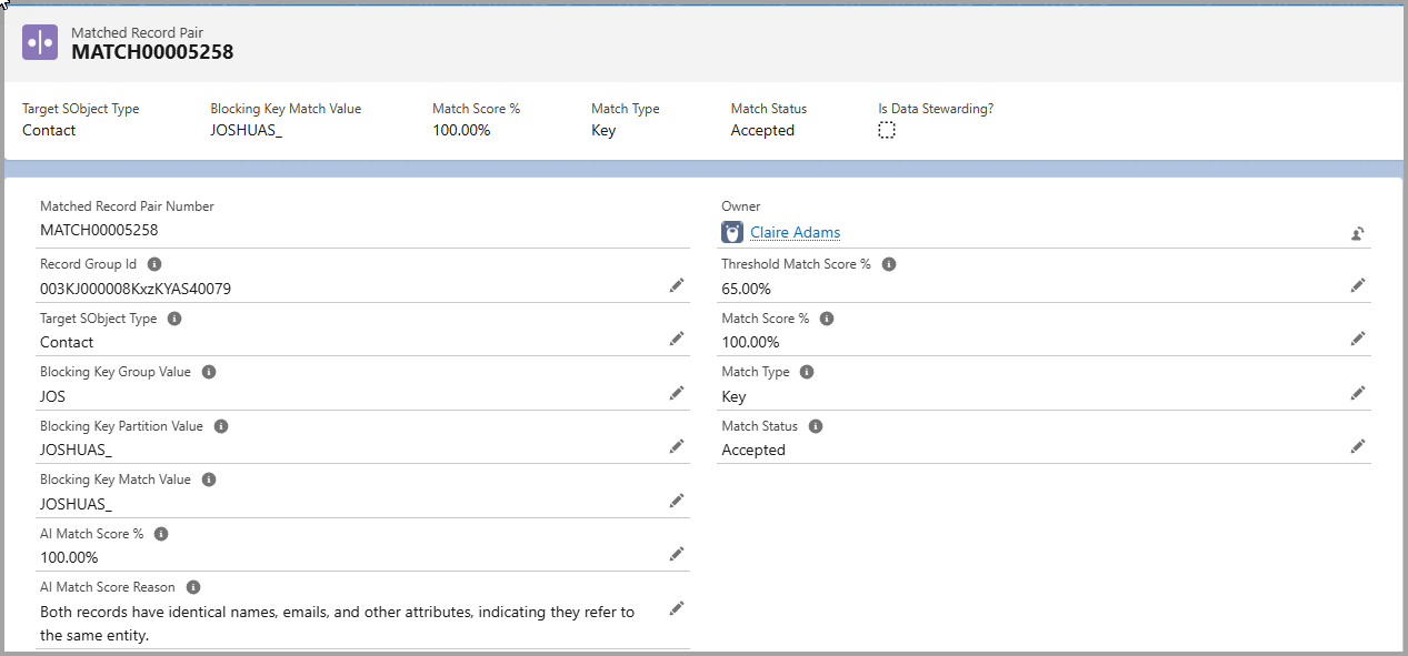 AI-guided Duplicate Resolution